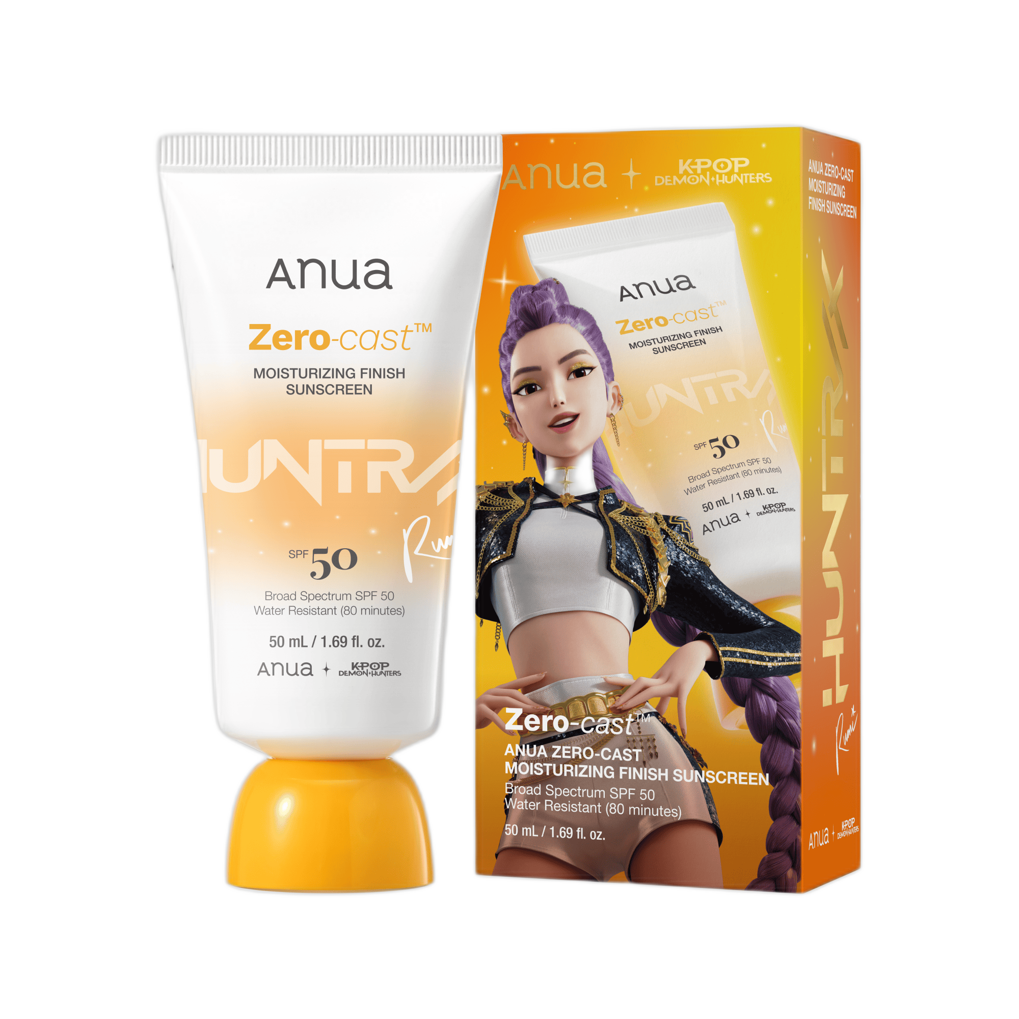 ANUA Zero-cast Moisturizing Finish Sunscreen