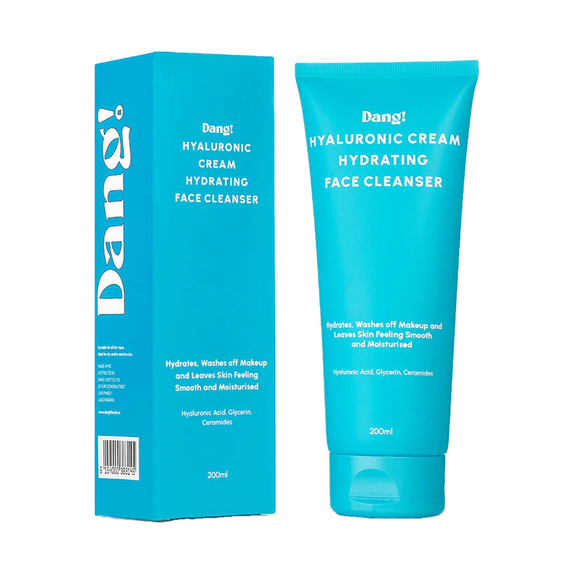 DANG! Lifestyle Hyaluronic Cream Hydrating Face Cleanser