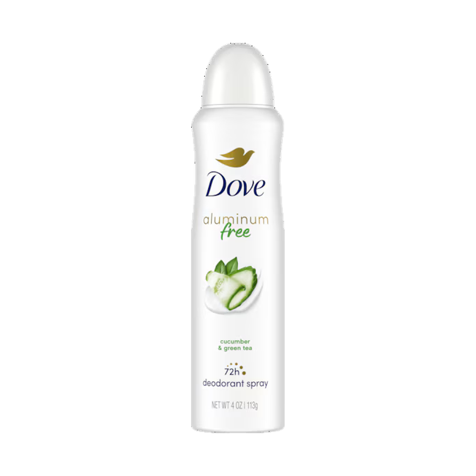 Dove Aluminum Free Deodorant Spray Cucumber & Green Tea